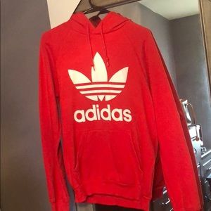 Red Adidas Hoodie